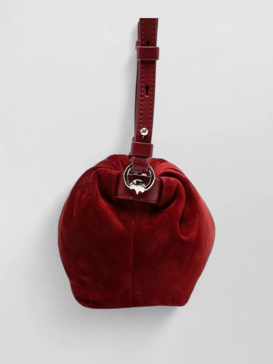 Christian Louboutin Eva Mini Suede Leather Clutch Bag