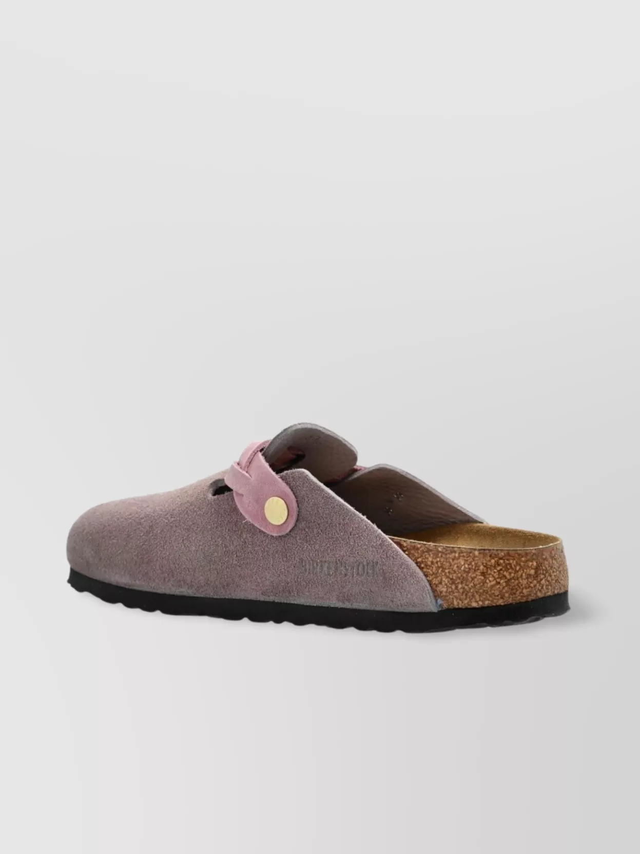 Birkenstock Braided Strap Suede Leather Slippers