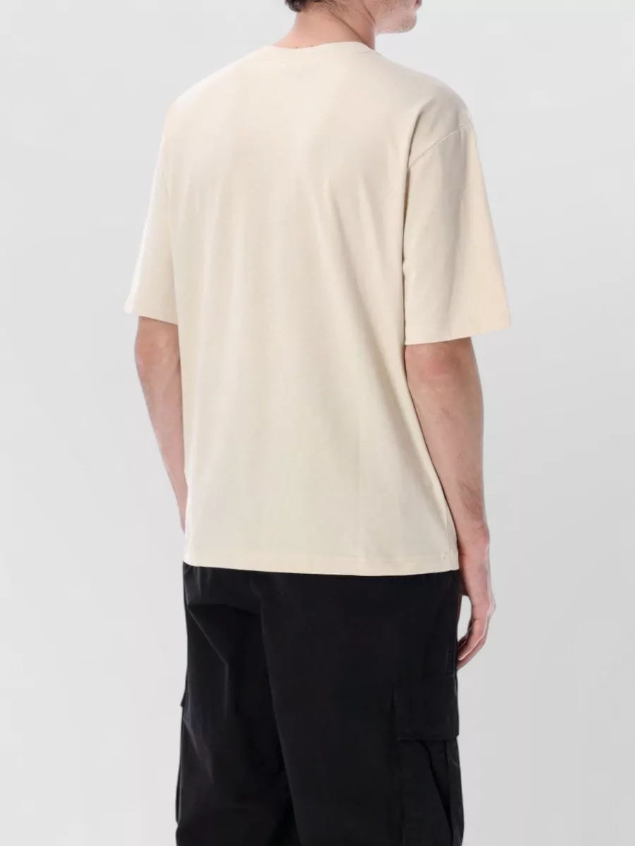 Oakley Cotton Ribbed Crew Neck Short Sleeve T-Shirt