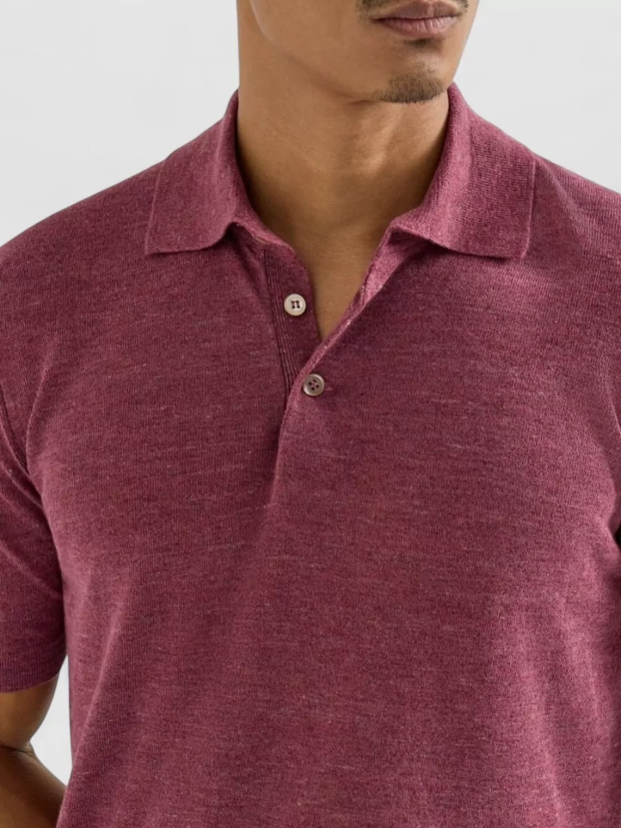 Brunello Cucinelli Striped Polo Shirt