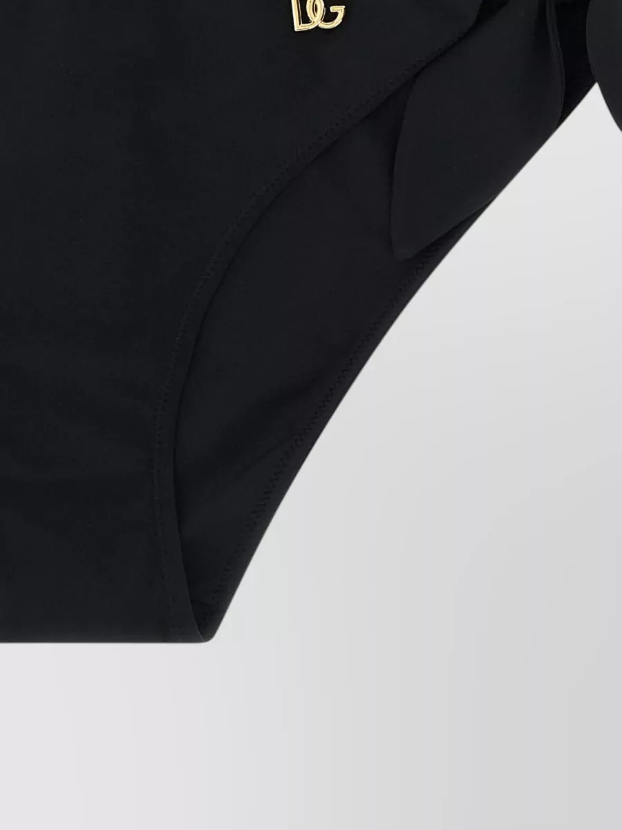 Dolce&Gabbana Dg Logo Bikini Briefs Side Tie