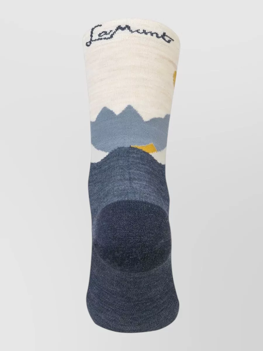 LAMUNT Illustrated socks
