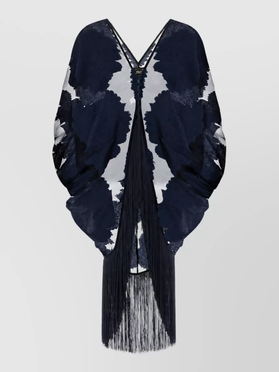 Taller Marmo Embroidered silk blouse