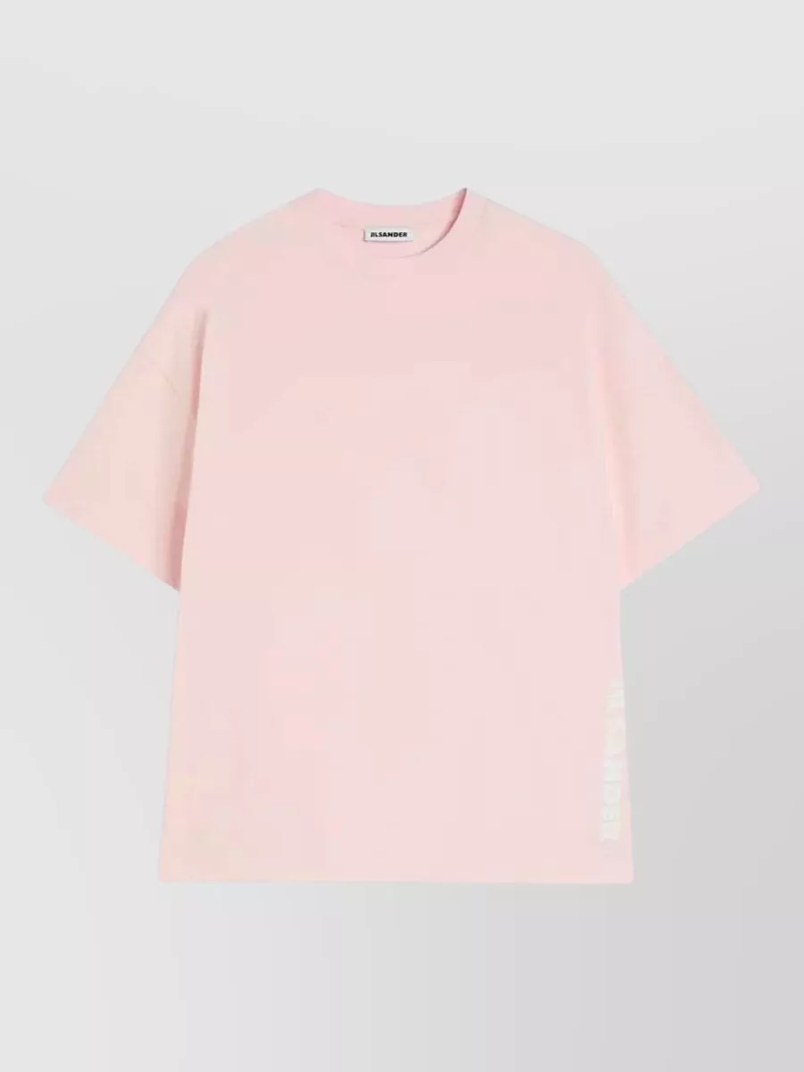 Jil Sander logo print cotton t-shirt
