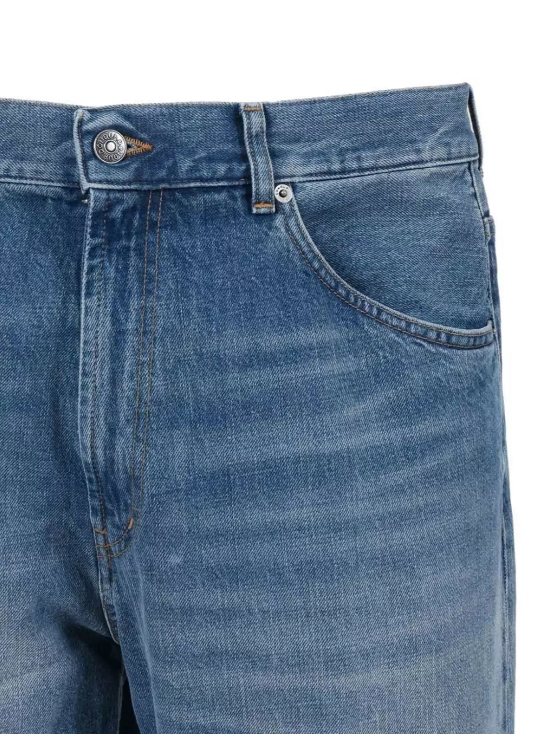 Dondup Straight Cut Denim Trousers Paco