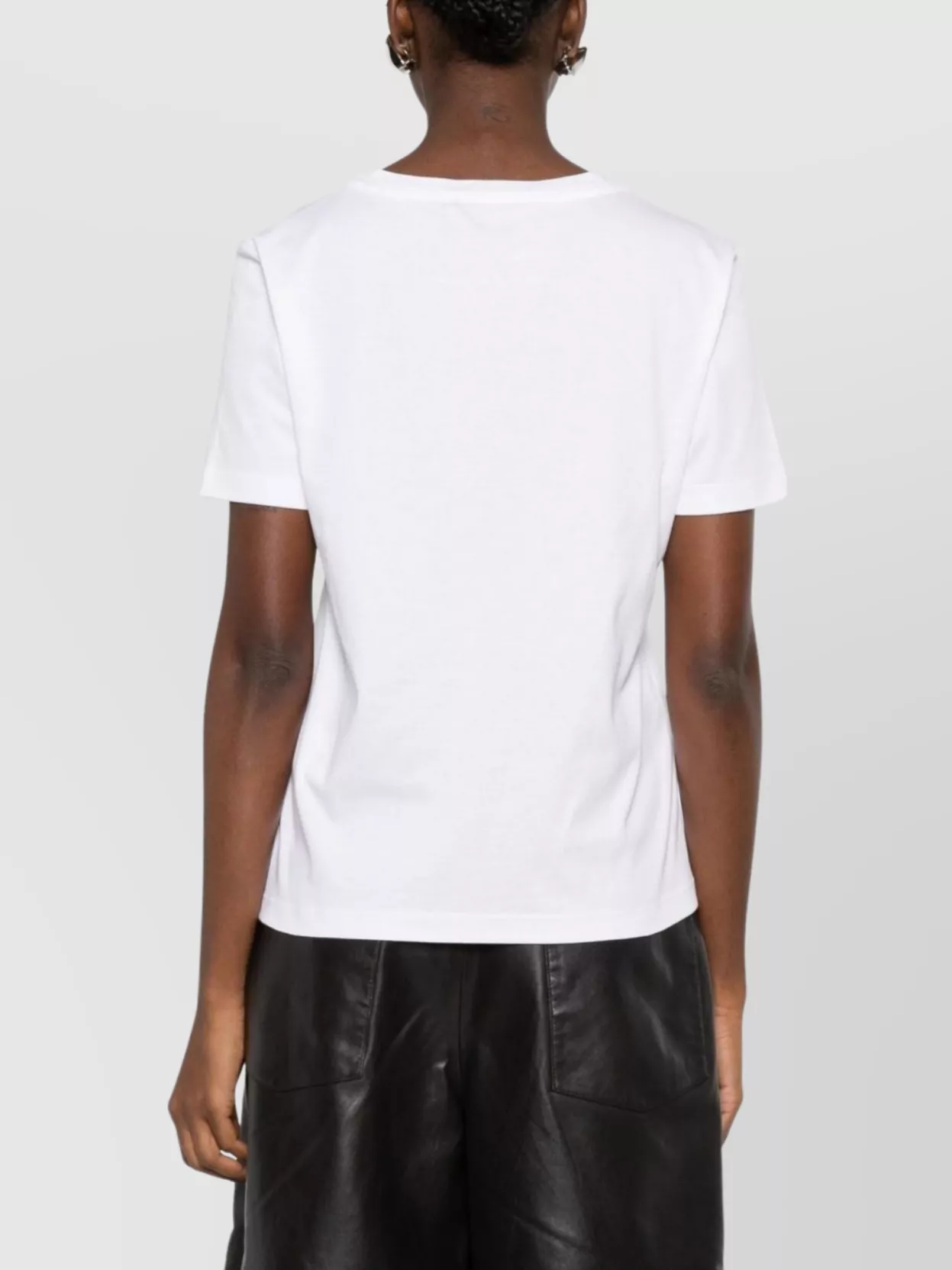 S Max Mara Short Sleeve Top Round Neck