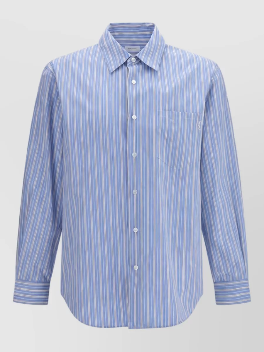 Saint Laurent patterned cotton shirt