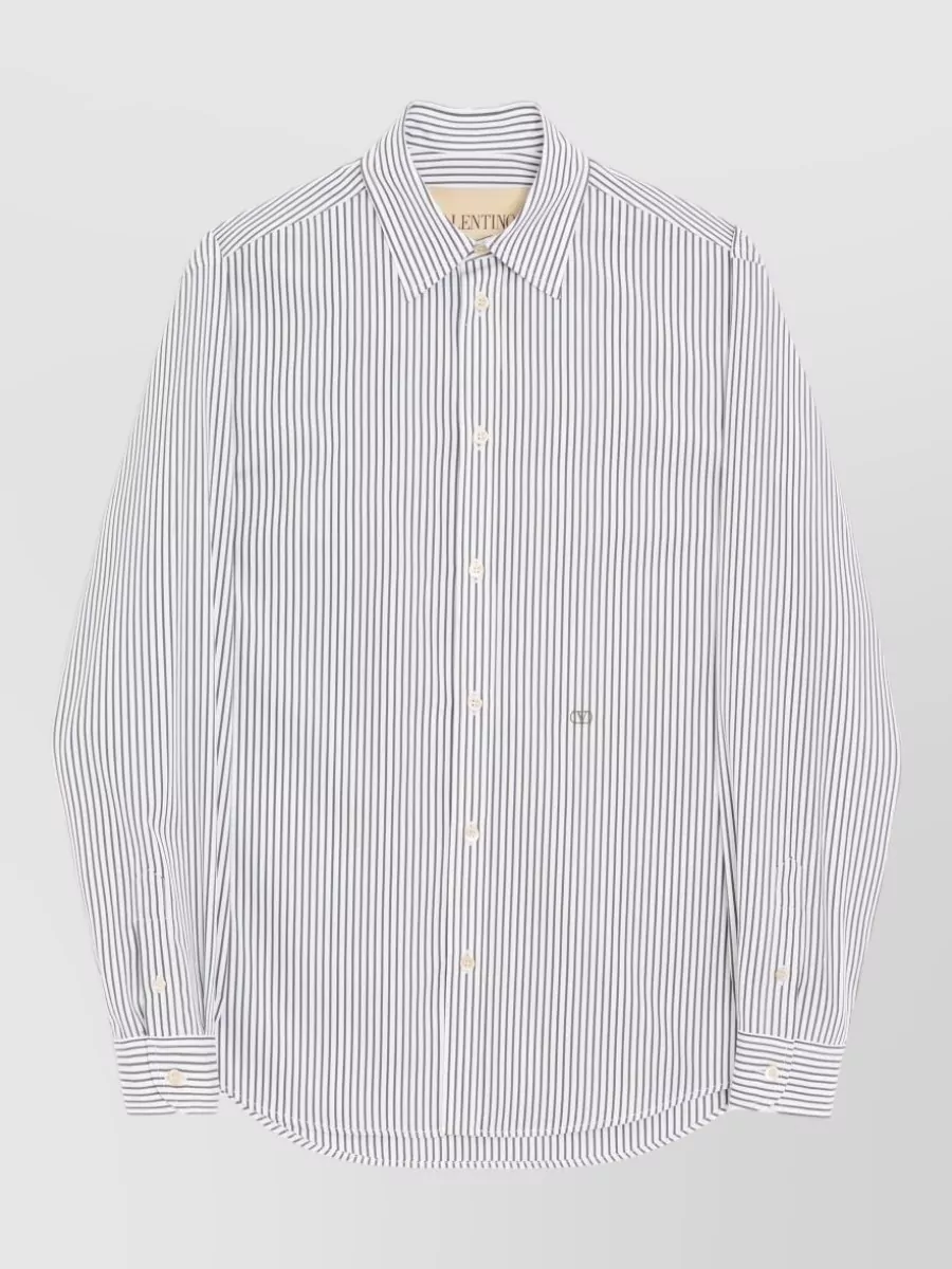Valentino Garavani cotton embroidered shirt