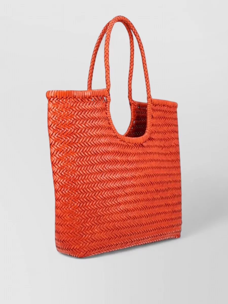 Dragon Diffusion Rectangular woven tote bag dual handles | The Fashion ...