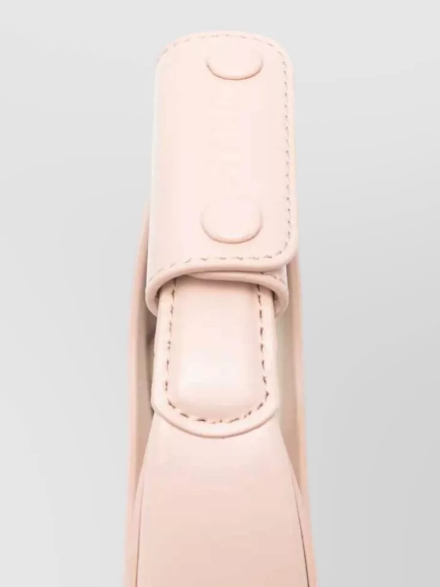 Staud Mini Moon Leather Shoulder Bag