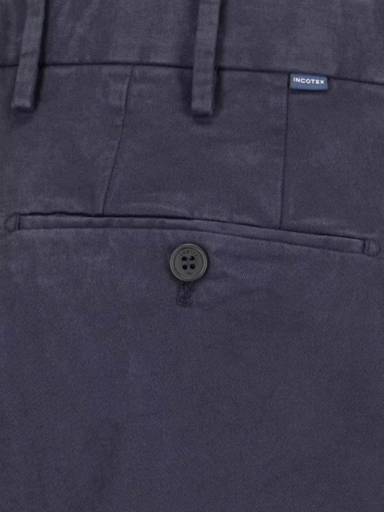 Incotex Trousers Straight Leg Pockets Loops
