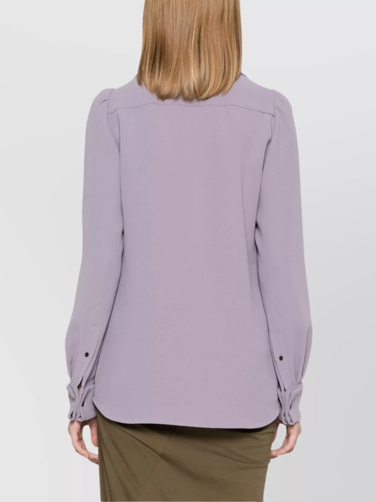 Dries Van Noten Celindra Long Sleeve Collared Shirt