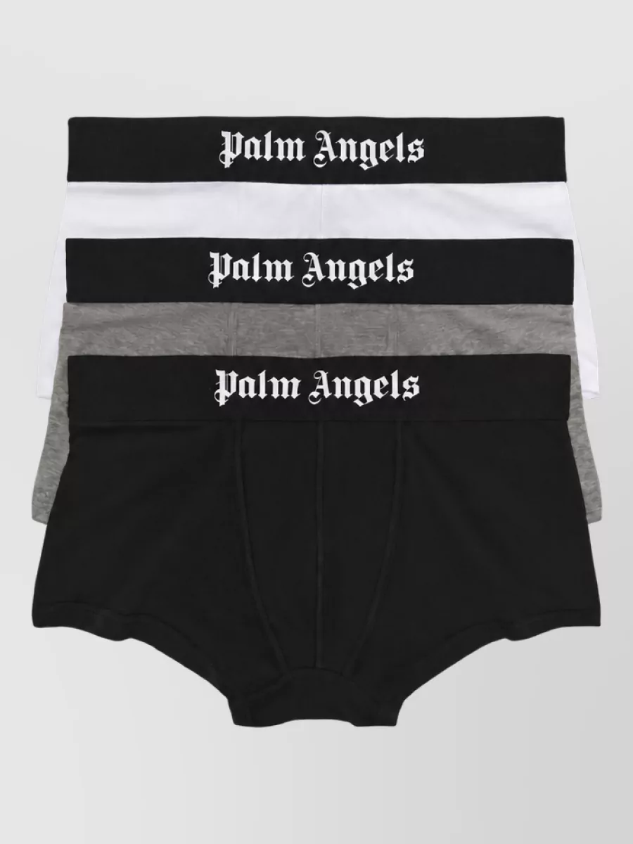 Palm Angels cotton boxer briefs 3 pack