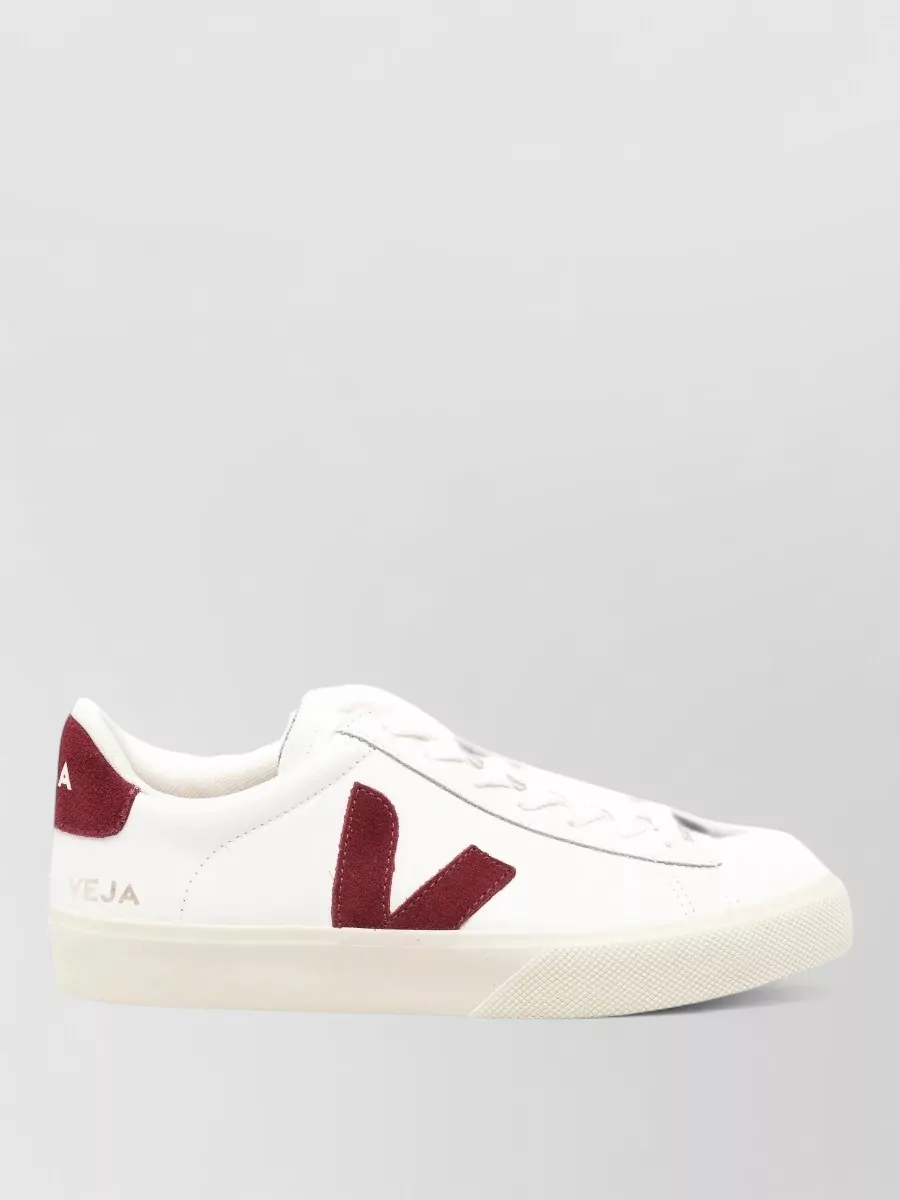 Veja Calf Leather Lace-Up Sneakers