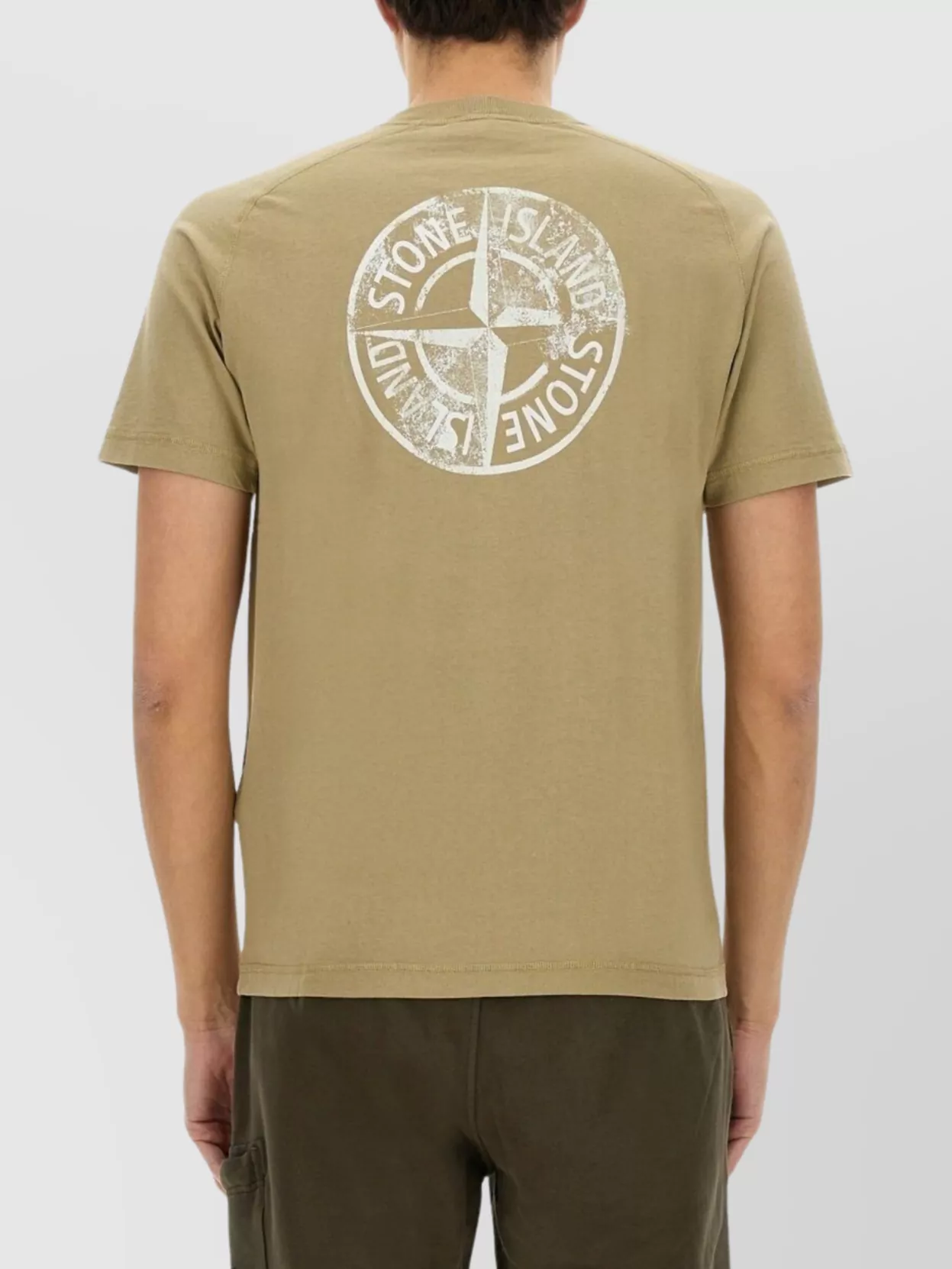 Stone Island Graphic Back Crew Neck T-Shirt