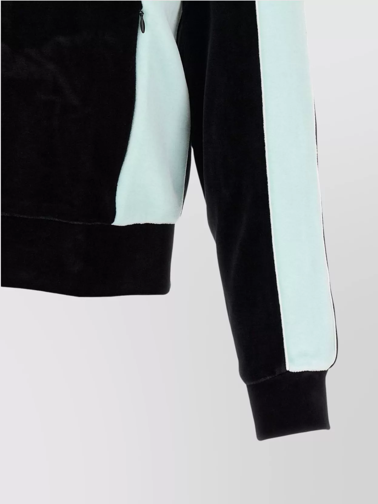 Casablanca High Collar Sweatshirt Featuring Contrast Panels