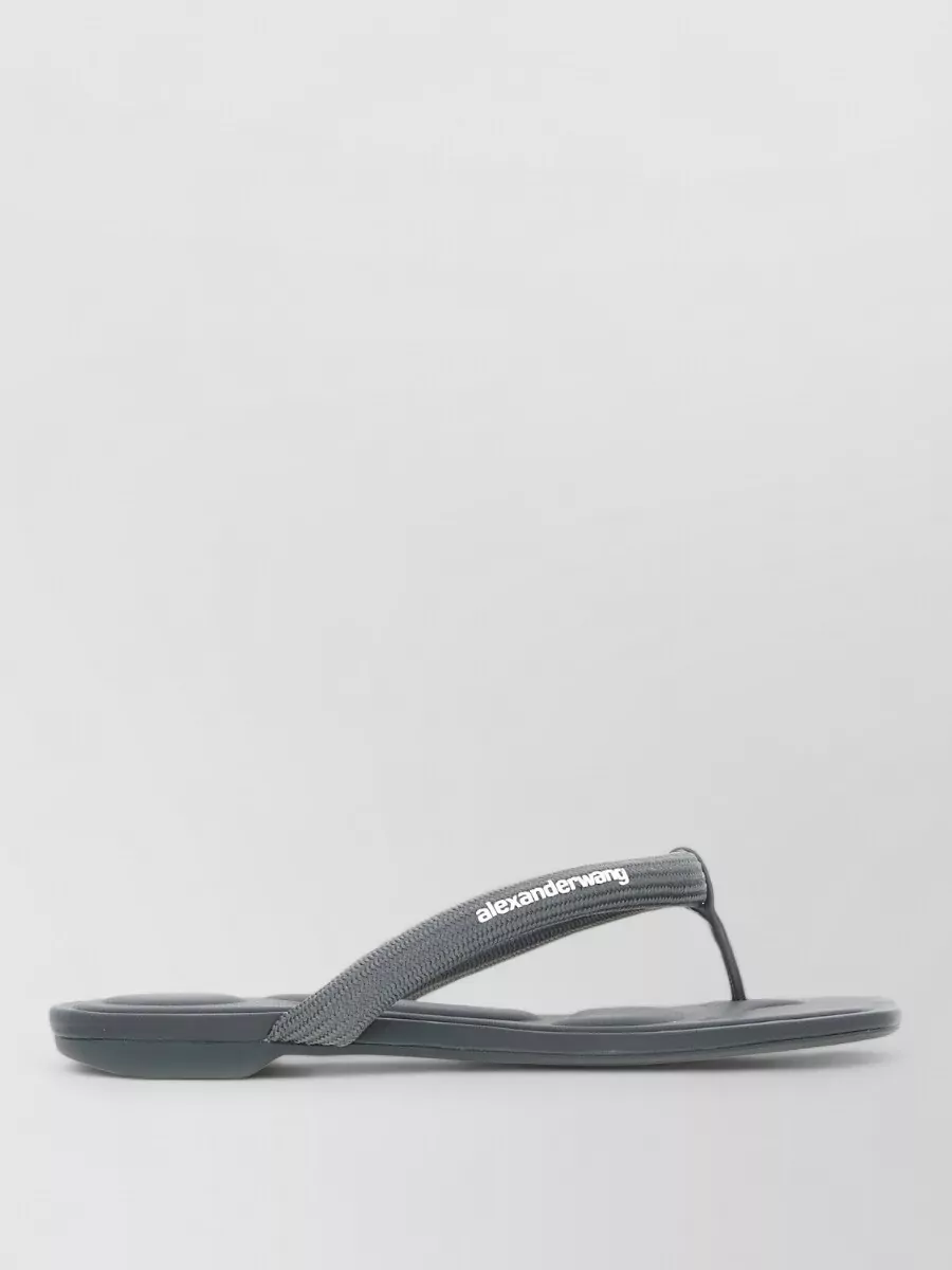 Alexander Wang Nylon Jenna Thong Sandals