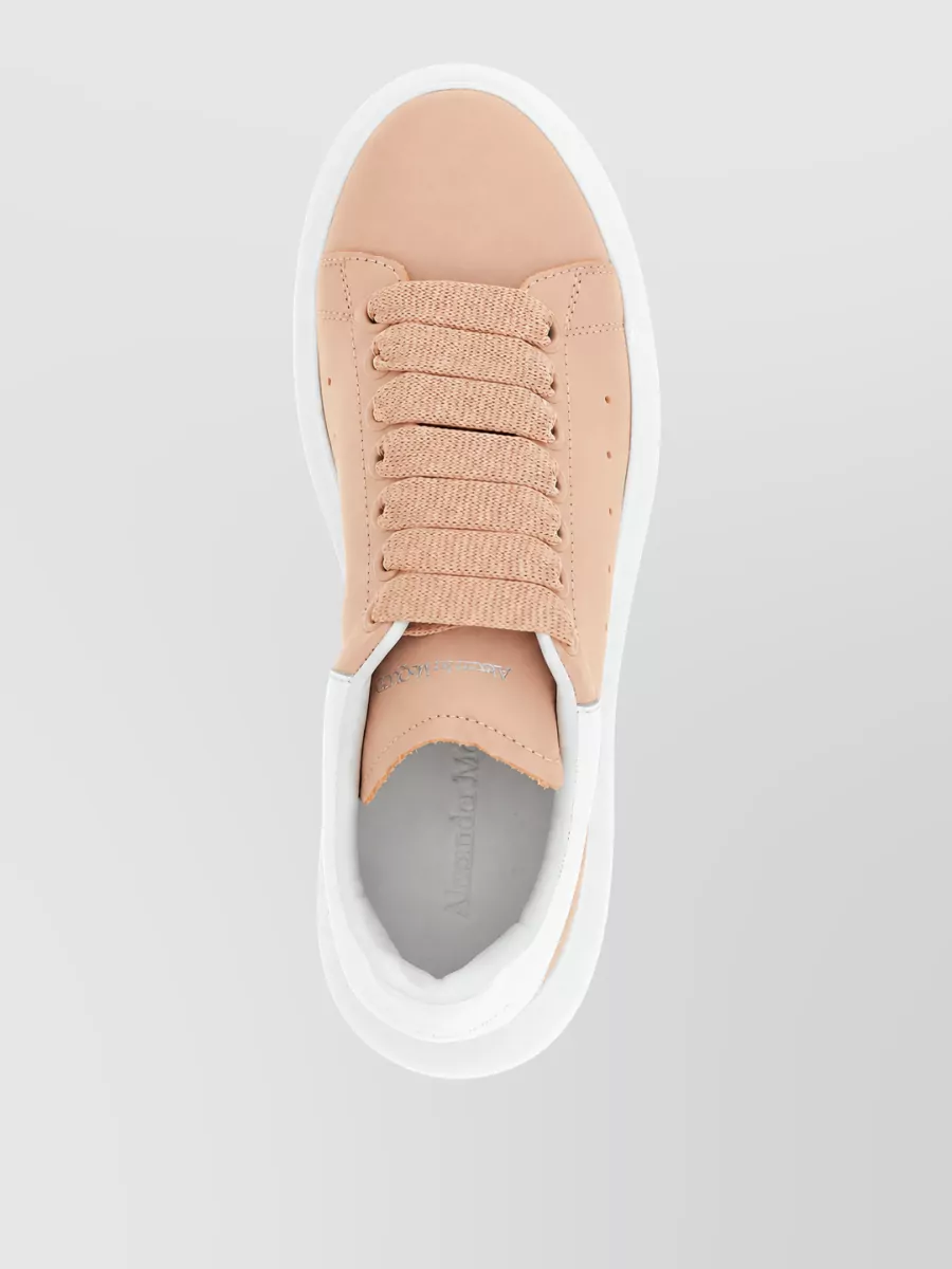Mc Queen Leather larry low-top sneakers