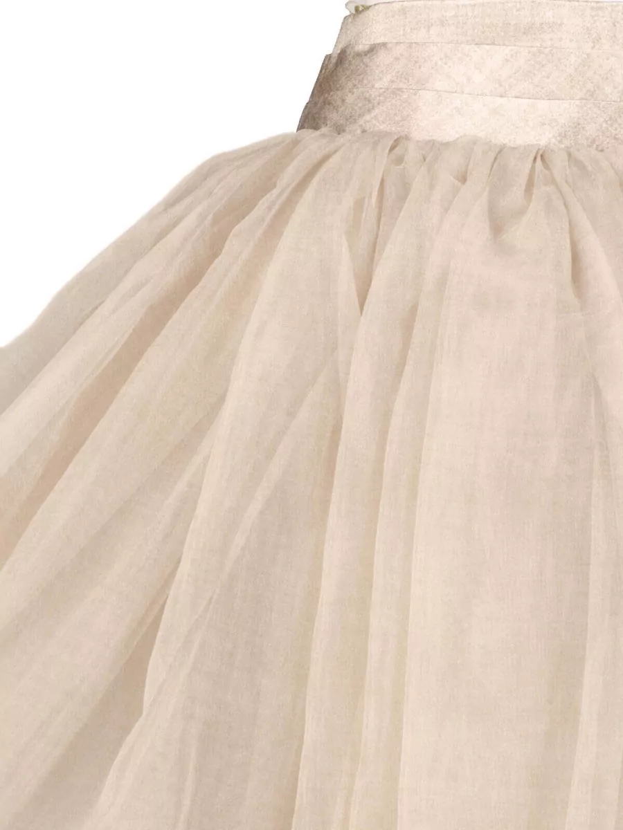 Ermanno Scervino Knee-Length Full Skirt