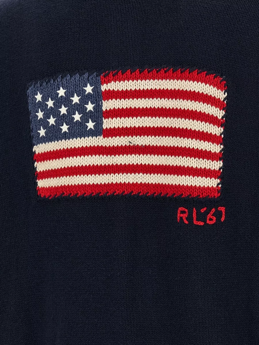 Polo Ralph Lauren Cotton Long-Sleeve Polo Sweater