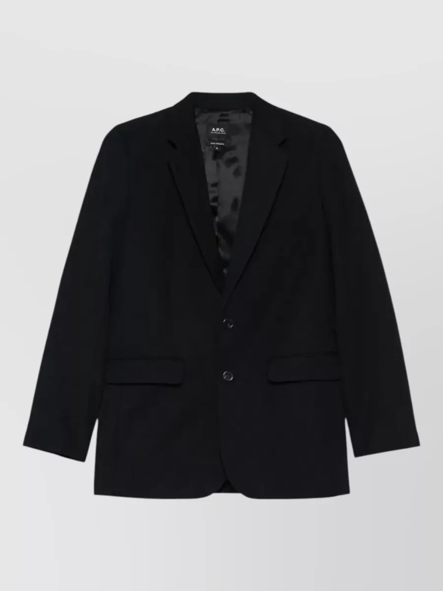 A.P.C. single-breasted blazer