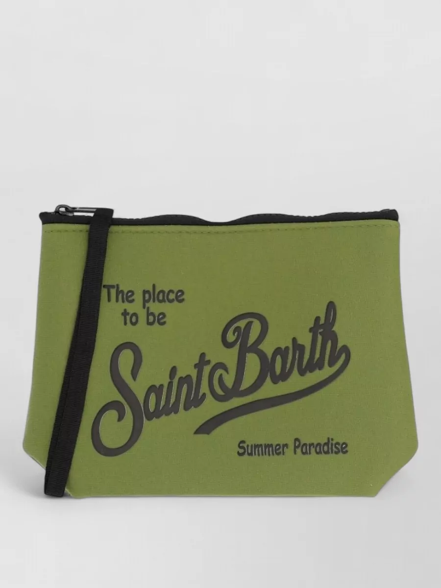 Mc2 Saint Barth printed beach pouch