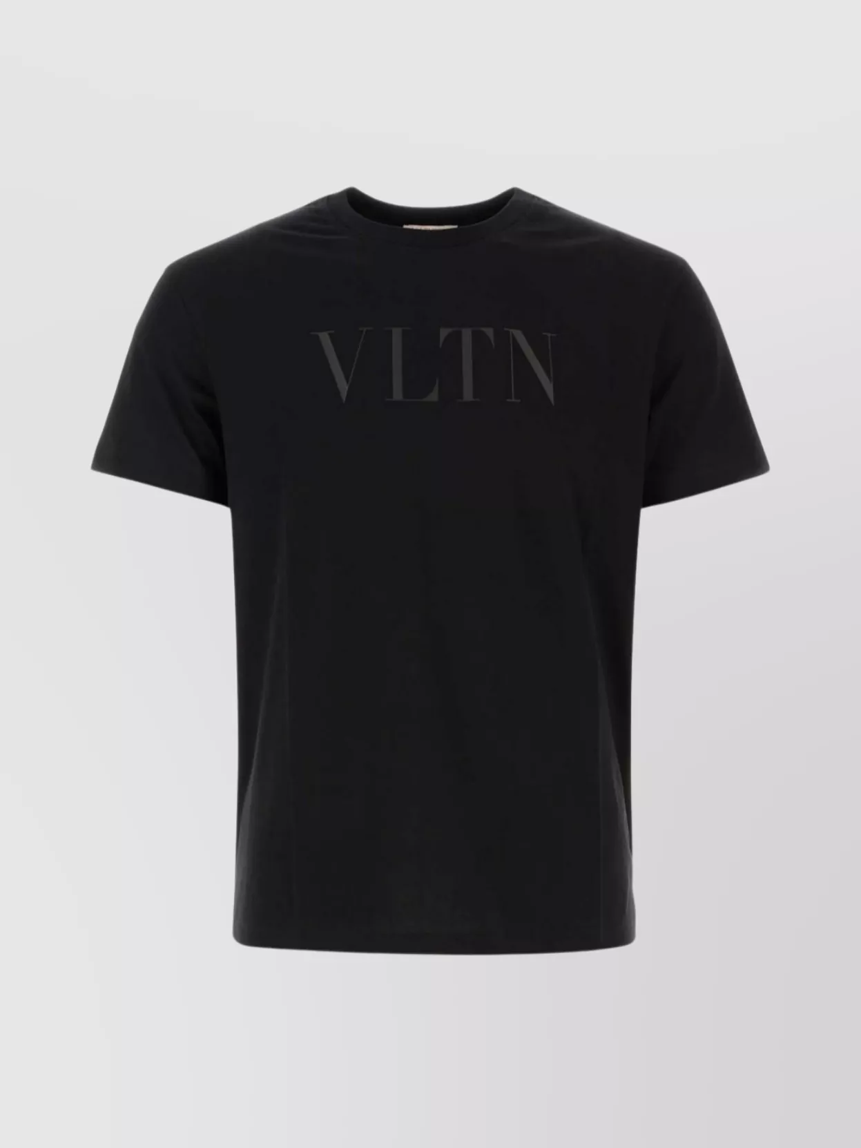 Valentino Basic Crew Neck T-shirt In Black