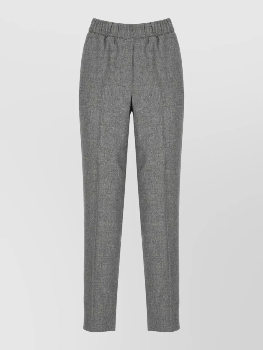 Peserico Cashmere straight-leg tailored trousers
