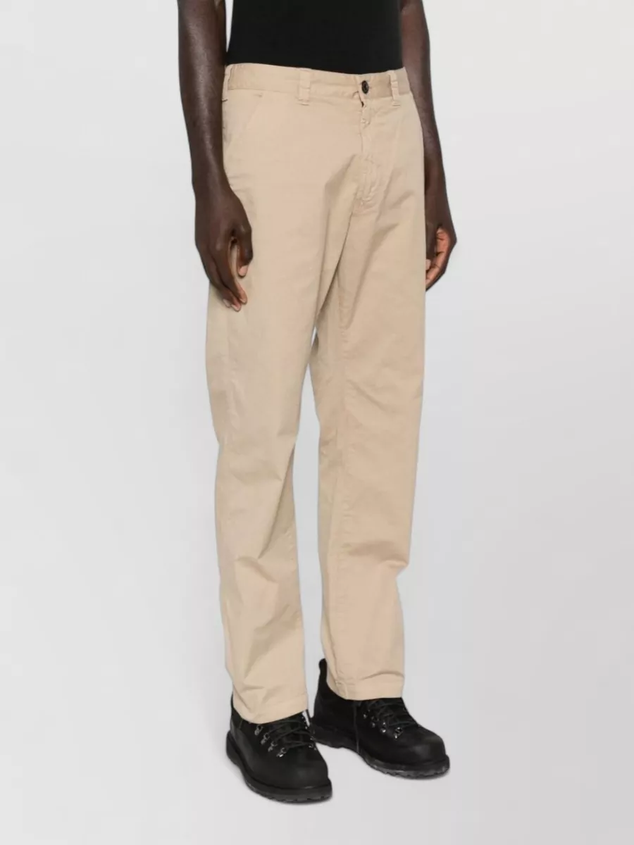 Stone Island Cotton Tapered Cargo Trousers