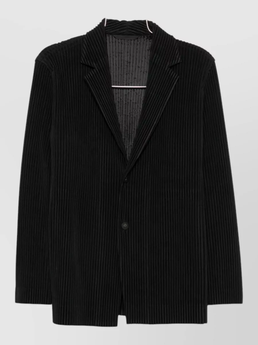 Homme Plisse Issey Miyake single-breasted suit jacket