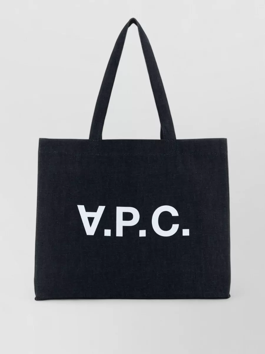 A.P.C. Denim tote bag