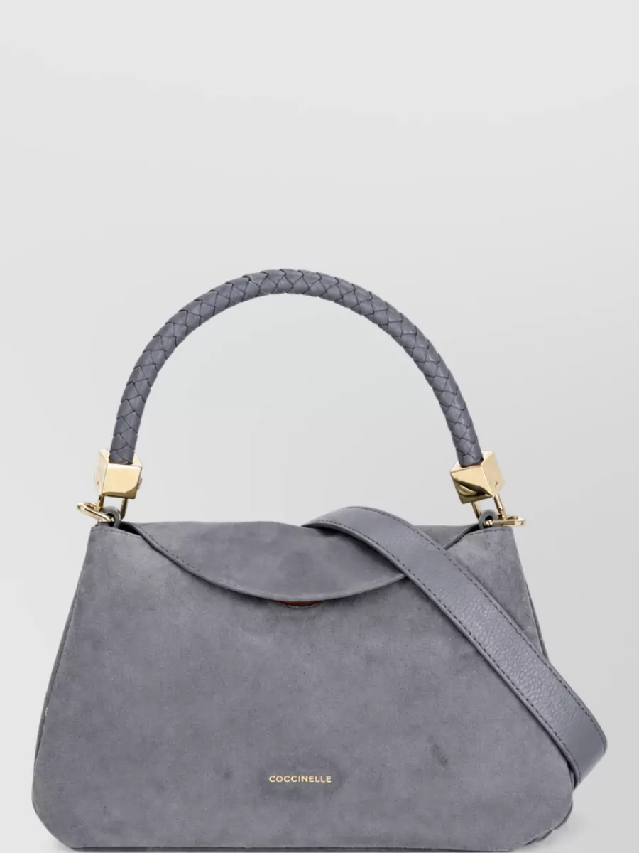 Coccinelle Suede Shoulder Bag
