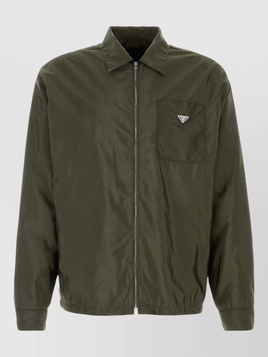 Prada Recycled Nylon Shirt Jacket