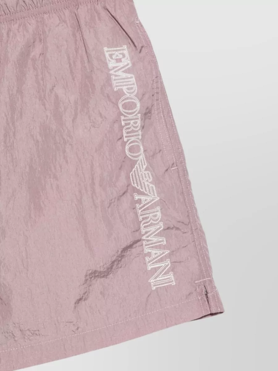 Emporio Armani Crinkled Swim Shorts