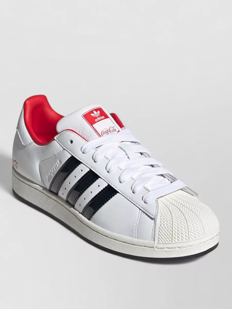 Adidas leather low-top sneakers