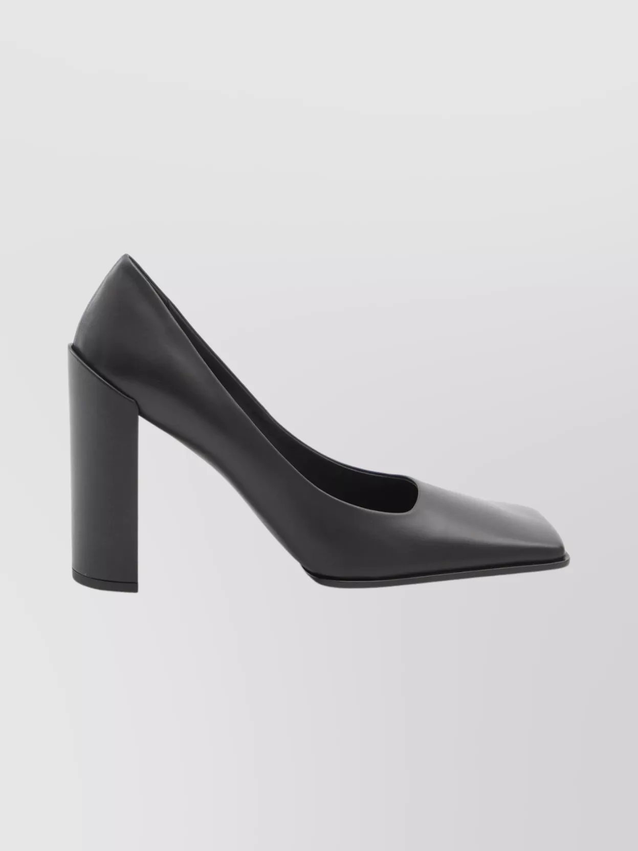 Alaïa Block Heel Square Toe Pumps