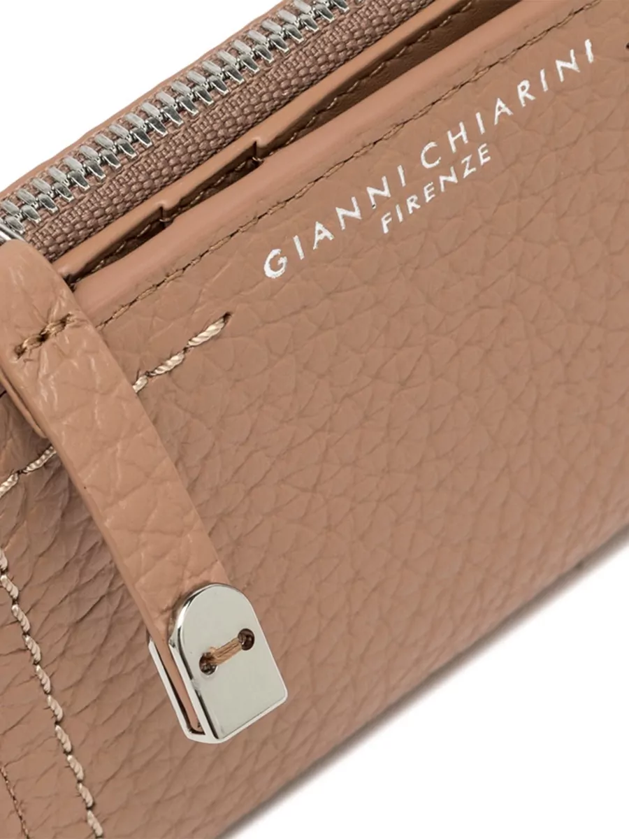Gianni Chiarini Bubble Line Wallets Stitch Detail Texture