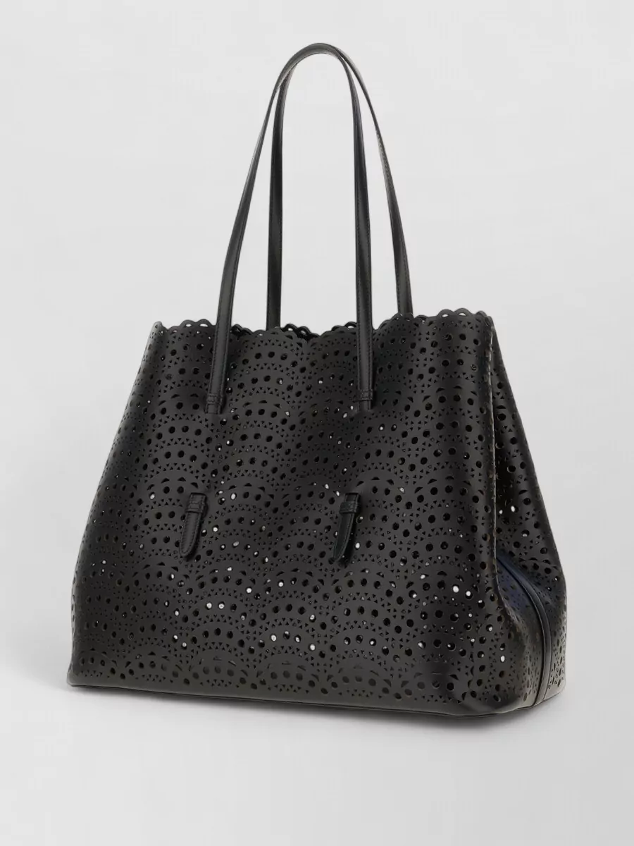 Alaïa Leather Tote Bag