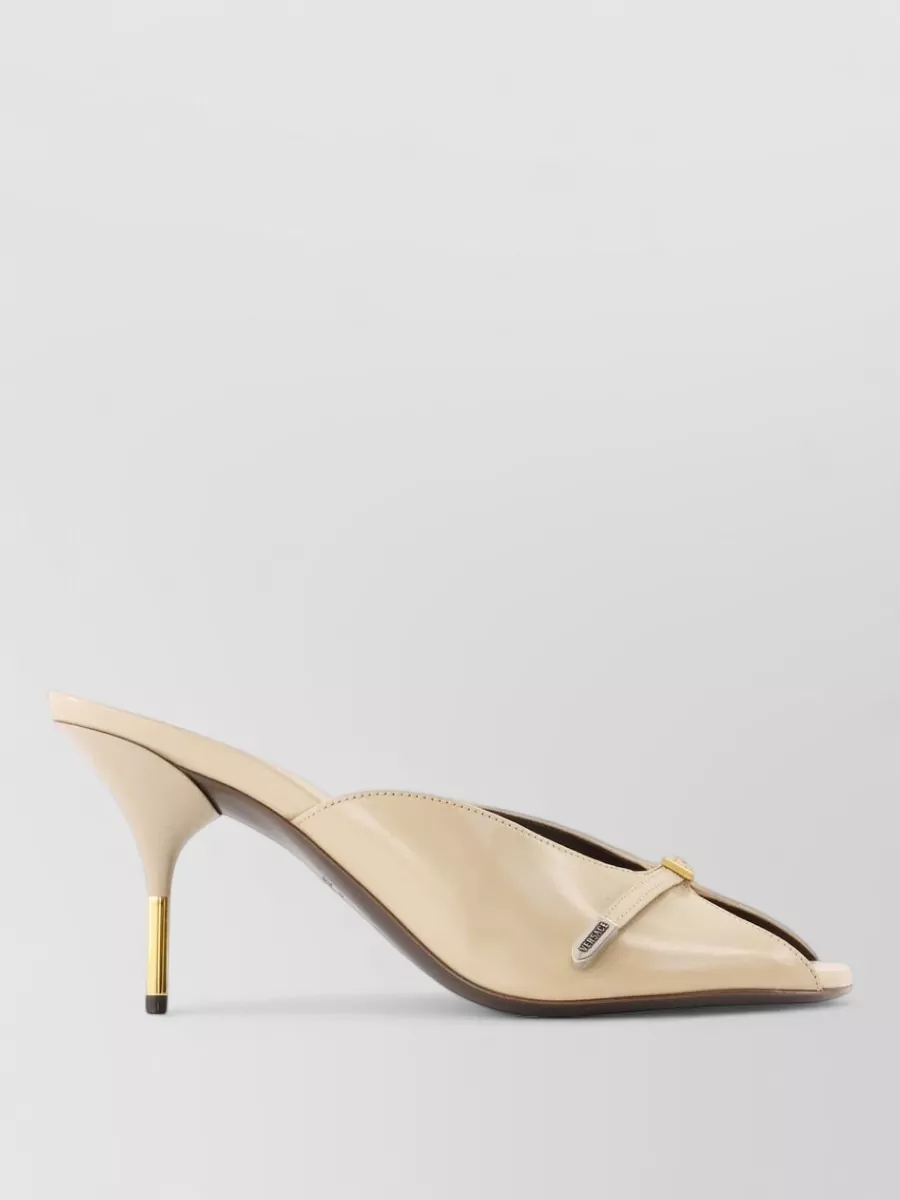 Versace leather mules