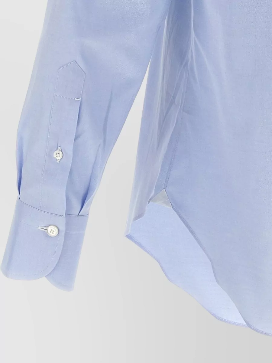 Finamore Cotton Long-Sleeve Shirt