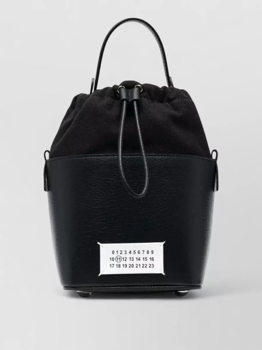 Maison Margiela 5Ac Small Leather Bucket Bag
