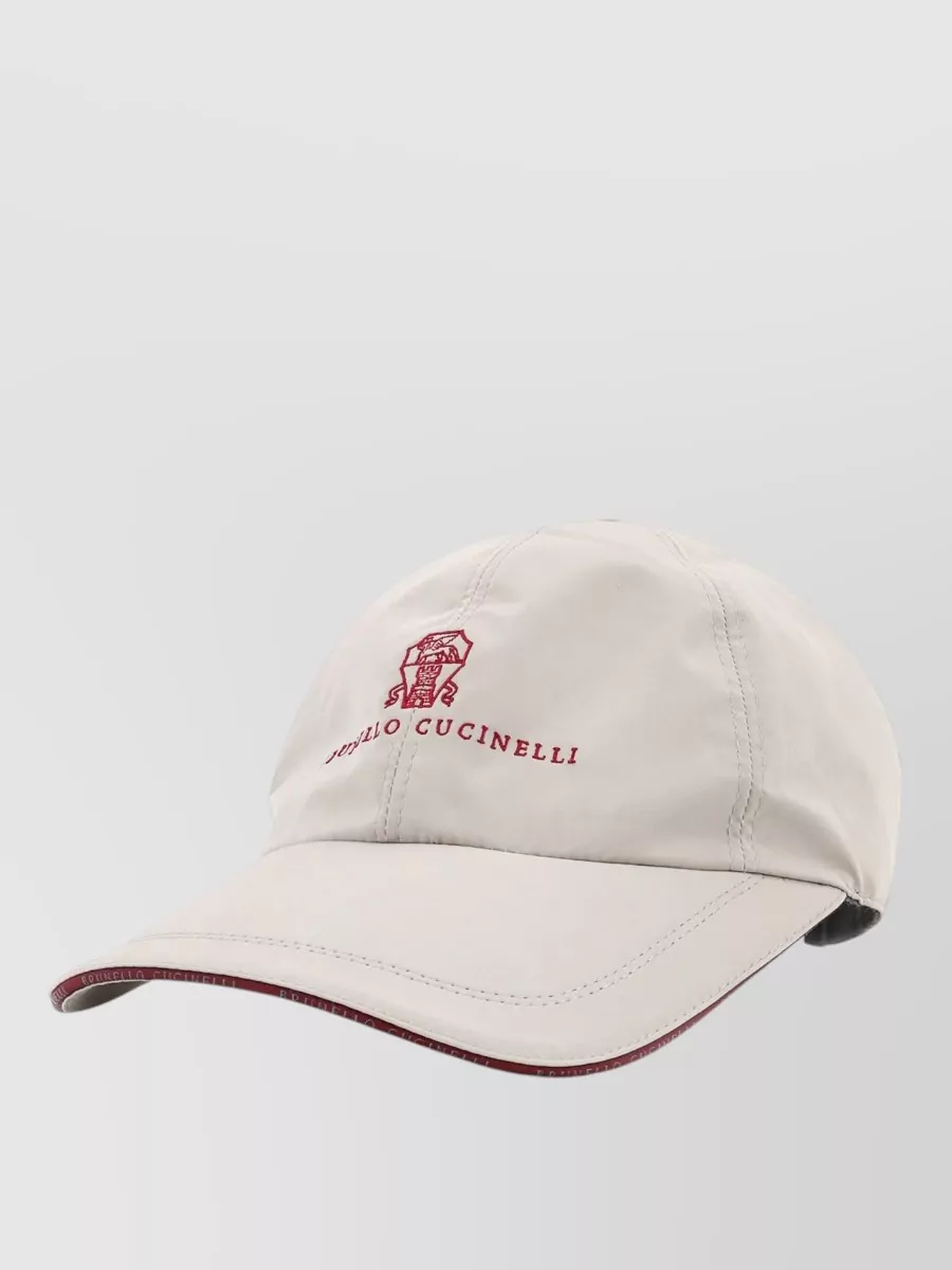 Brunello Cucinelli Logo Baseball Cap