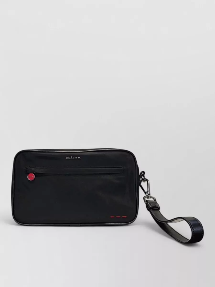 Kiton Leather Clutch Bag