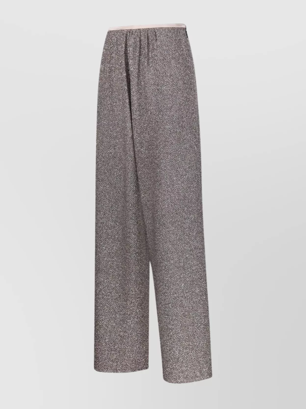 Forte Forte Wide Leg Trousers In Textured Fabric