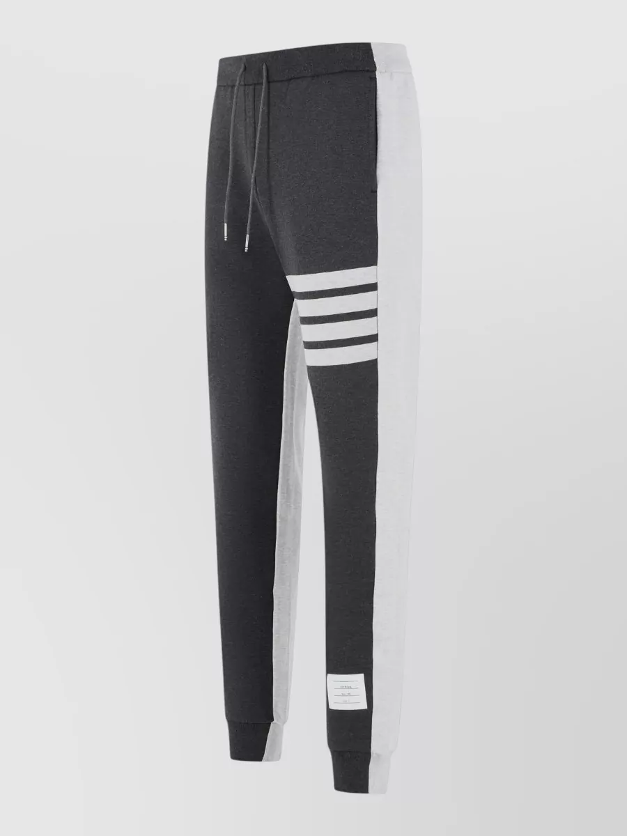 Thom Browne Cotton Colorblock Track Pants