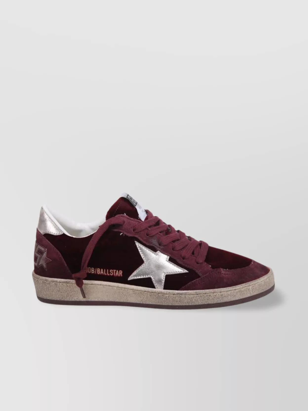 Golden Goose Velvet Upper Suede Star And Heel