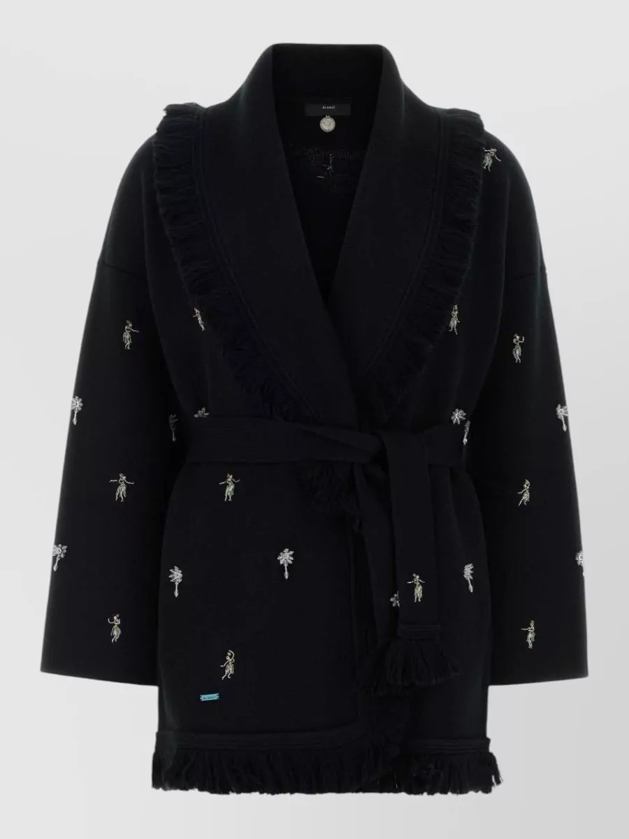 Alanui virgin wool cardigan