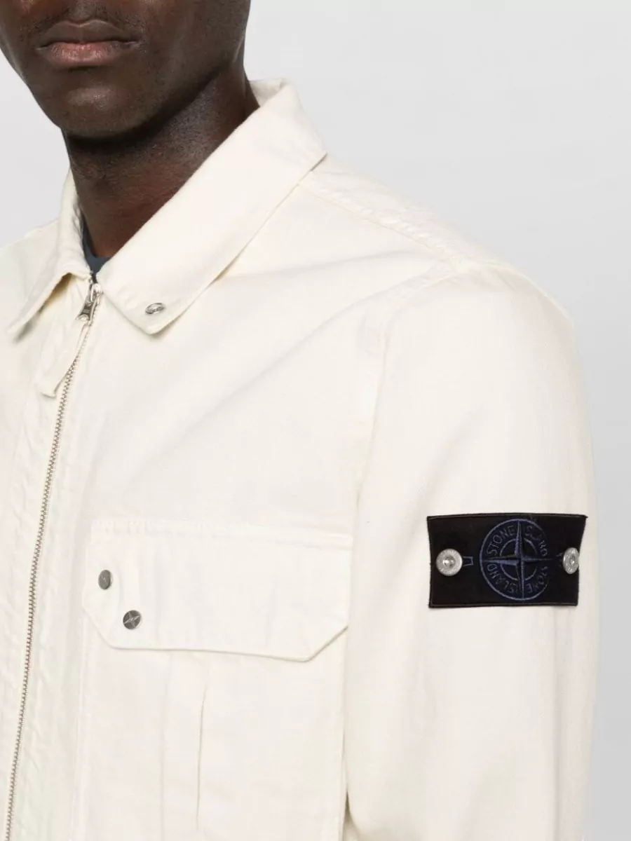 Stone Island Cotton Shirt Jacket