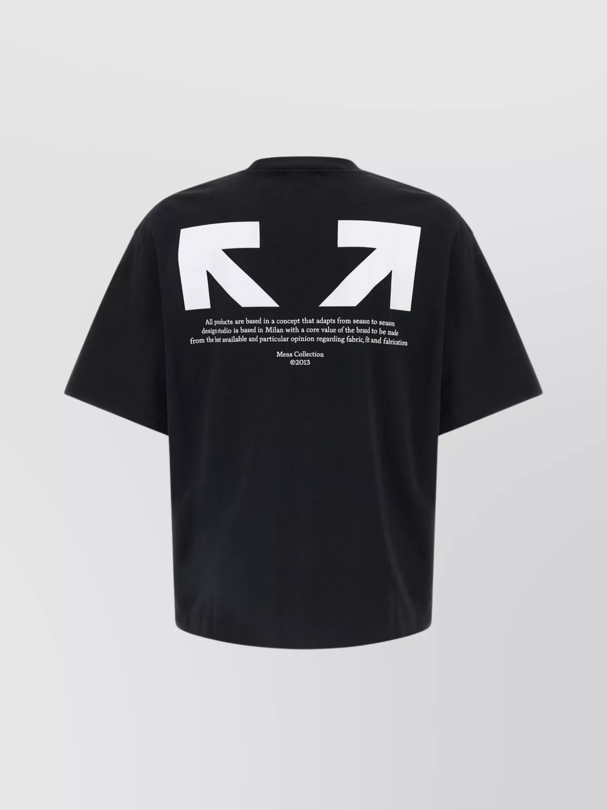 Off-white Arrow Skate Graphic Print Short Sleeve T-shirt In Black