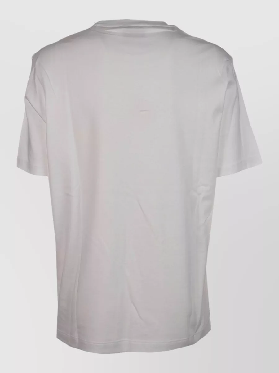 Paul & Shark Crew Neck Mens T Shirt Short Sleeves In White